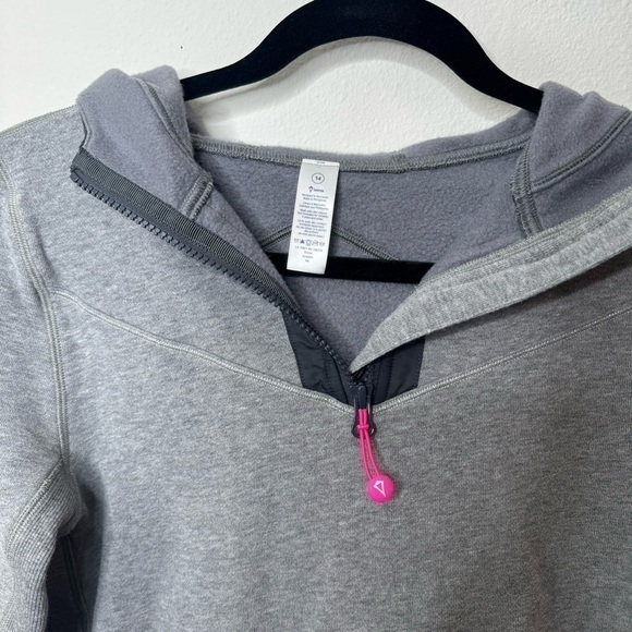 Ivivva by Lululemon Drills and Frills Hoodie SIZE 14 - Picture 2 of 4